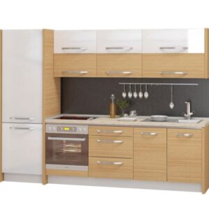 Bucatarie Italia Standard 275 Alb Lucios Urbano