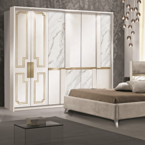 Dormitor Beata Bianco Gold