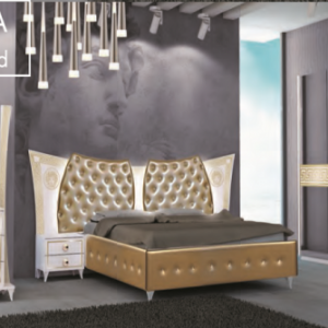 Dormitor Delizia Bianco Gold