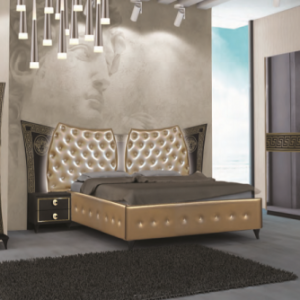 Dormitor Delizia Nero Gold