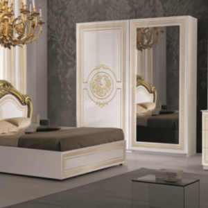 Dormitor Dolores Bianco Gold
