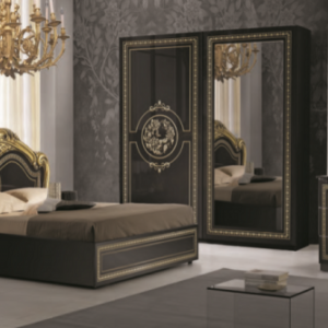 Dormitor Dolores Nero Gold