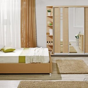 Dormitor Rio paltin/wenge