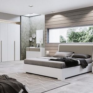 Dormitor Sefura snow white