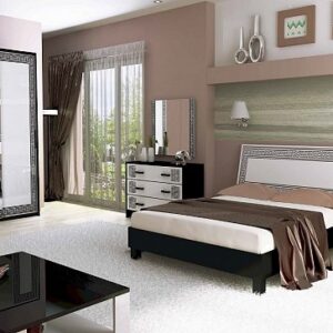 Dormitor Viola black/white