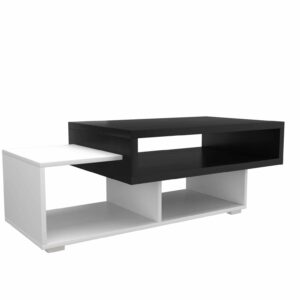 Masuta cafea Arabica Ferrara/Alb Mat