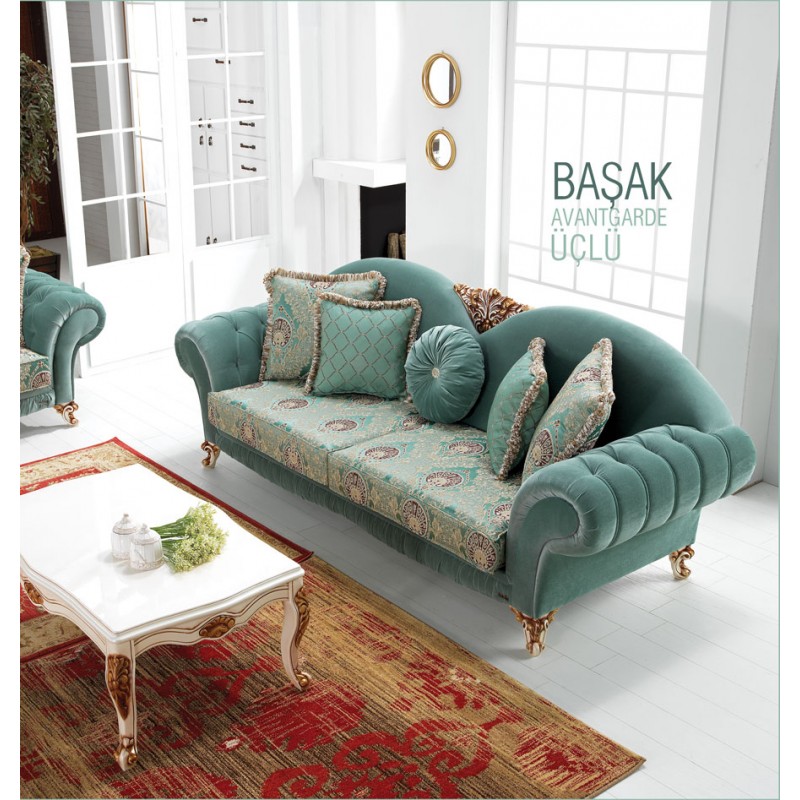 Set canapea cu fotolii Basak - Bamob Design
