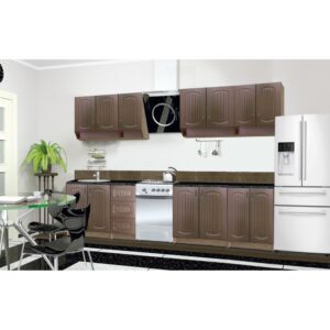 BUCATARIE COROLA MDF 2.6M SONOMA+FINELINE MOCCA