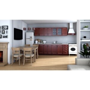 Bucatarie OLEA MDF 2.6M, CALVADOS CU BLAT INTREG