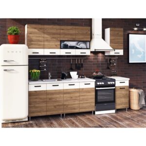 BUCATARIE RIO 2M STEJAR CRAFT+BEJ