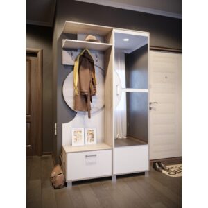 CUIER FIONA, 121x39x209cm, Sonoma/Alb