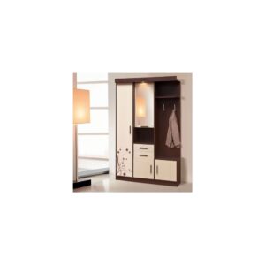 Cuier SILUET 1, 130x47x209cm, Wenge/Mesteacan