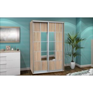 DRESSING 2 USI GLISANTE SONOMA 110x60x200cm