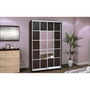 DRESSING 2 USI GLISANTE WENGE 130x60x200cm