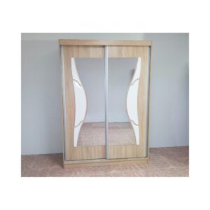 Dressing OVIDIU, 200x62x212cm, Sonoma / Alb