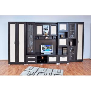 LIVING CAROLLI C3 360X53X197 WENGE+MESTEACAN