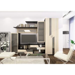 LIVING MARTA WENGE+MESTEACAN 270X50X200CM