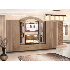 LIVING OMEGA CIOCOLATA 340x50x231cm