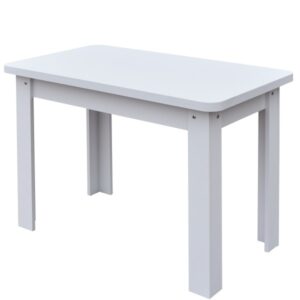 MASA BUCATARIE KC-6, ALB 100x60x77cm