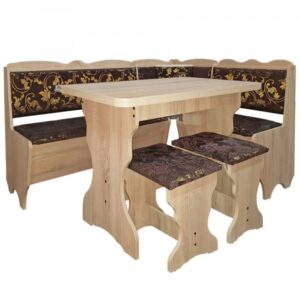 SET COLTAR BUCATARIE RODOS+MASA EXTENSIBILA SI 2 TABURETI SONOMA