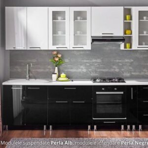 Bucatarie Perla Negru