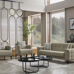 Set canapele extensibile și fotolii Milan 3+1+1