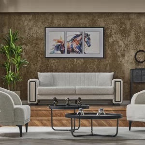 Set canapele extensibile și fotolii Efes 3+1+1