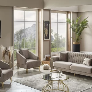 Set Canapele Extensibile și fotolii Oscar 3+1+1