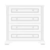 Comodă White 011/4S_90