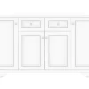 Comodă White 013/4D2S