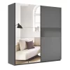 Dulap Teo Usi Glisante si Oglinda TO20