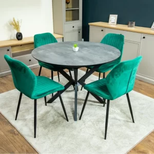 Set Masă Living Extensibilă Dobok cu Scaune KJC104