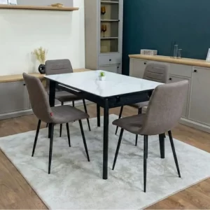 Set Masă Living Extensibilă KJT4711 cu Scaune KJC5341