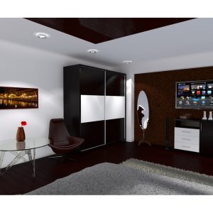 Alternative view of Dormitor Milano Wenge