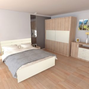 Dormitor Milano Sonoma